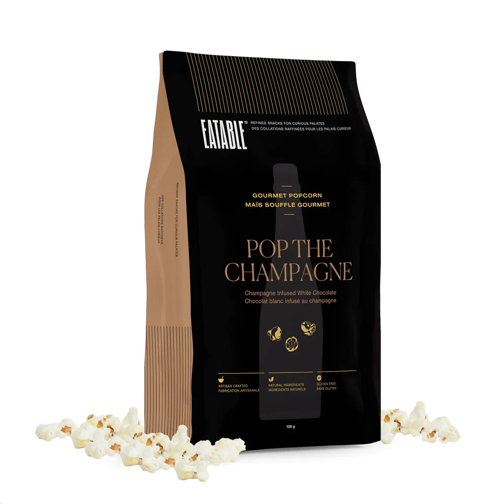 Pop the Champagne Wine Infused Popcorn