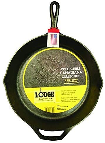 Collectible Canadiana Maple Leaf Skillet