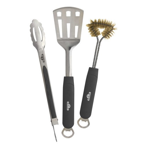 3Pc Stainless Steel BBQ Tool Set