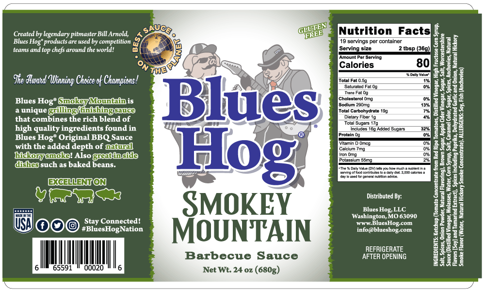 Smokey Mountain BBQ Sauce (2 Sizes)