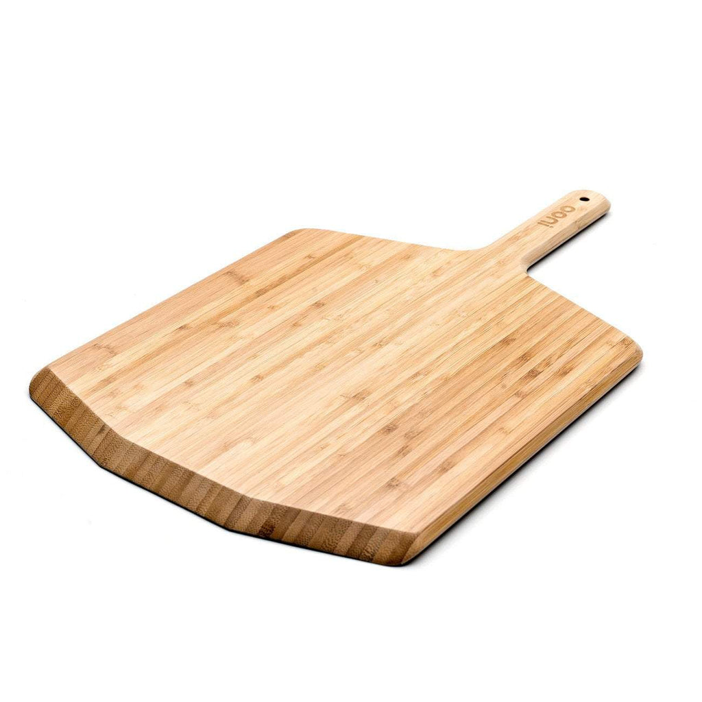 14" Bamboo Pizza Peel & Serving Board