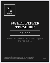 Sweet Pepper Tumeric Seasoning