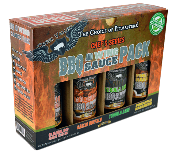 Croix Valley BBQ Sauce & Rub Gift Packs
